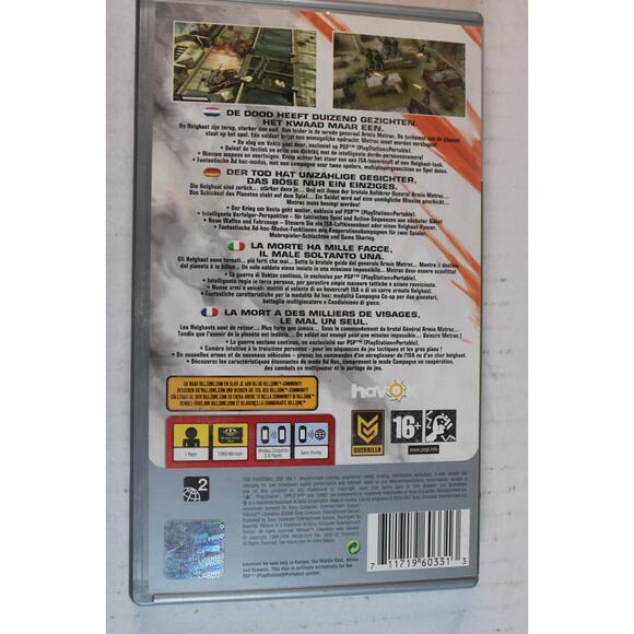 Killzone: Liberation Platinum (Sony PlayStation PSP, 2006) PAL, Complete - Picture 4 of 10